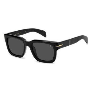 New DAVID BECKHAM Black Square DB 7100/S 807IR Sunglasses Women